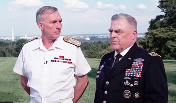 Gen Mark Milley seen in this file photo