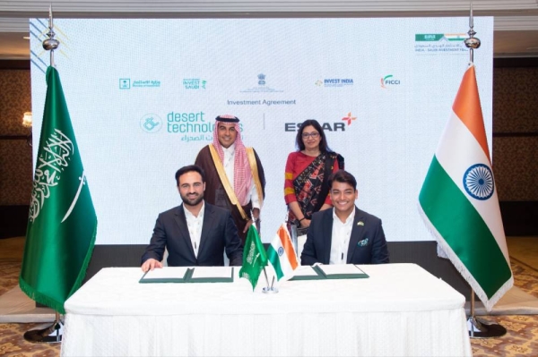Desert Technologies to develop renewable energy solutions for Essar’s green steel project in Saudi Arabia