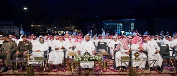 Minister of Hajj and Umrah Dr. Tawfiq Al-Rabiah attending the “Partners” program at the Hira Cultural Neighborhood in Makkah on Monday.
