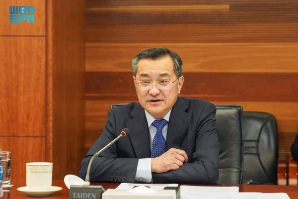 Saudi and Chinese officials meet in Beijing.