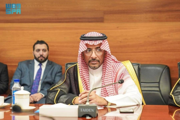 Saudi and Chinese officials meet in Beijing.