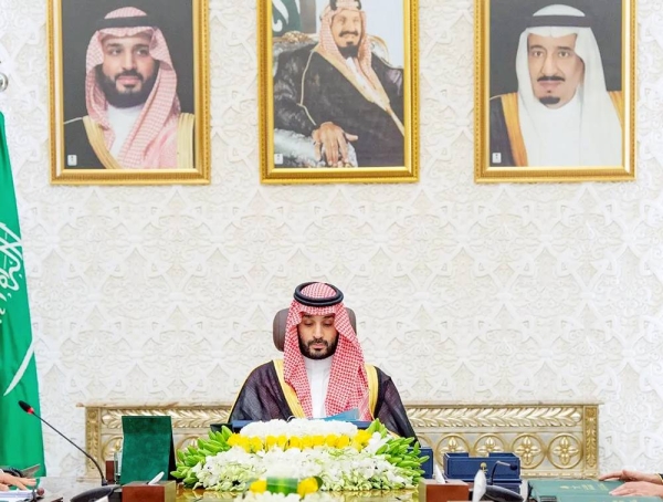Crown Prince and Prime Minister Mohammed Bin Salman chairs the Cabinet session held on Tuesday in NEOM.