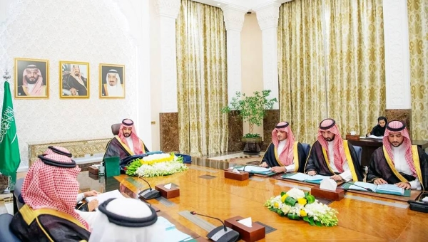 Crown Prince and Prime Minister Mohammed Bin Salman chairs the Cabinet session held on Tuesday in NEOM.