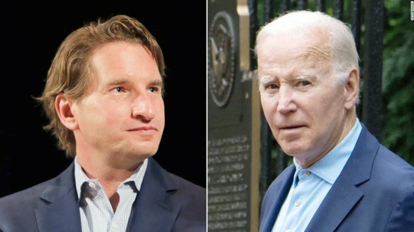 US Rep. Dean Phillips and President Joe Biden. — courtesy Getty Images