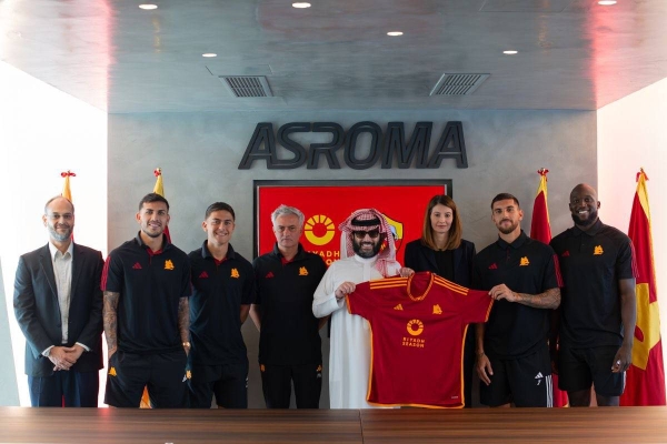 AS Roma and Riyadh Season have unveiled a groundbreaking partnership that will showcase one of the world’s largest annual entertainment festivals on the front of AS Roma’s Serie A club shirt for the next two seasons.