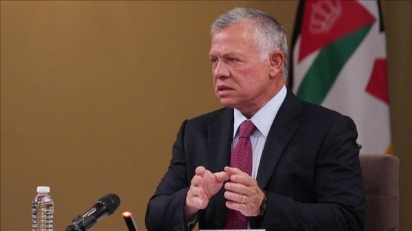 King Abdullah II of Jordan.