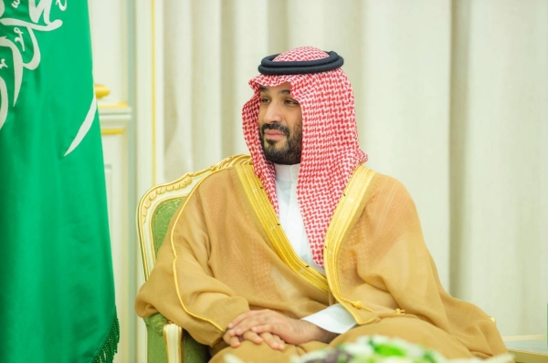 Crown Prince and Prime Minister Mohammed Bin Salman conveyed the Kingdom's firm stance against the forced displacement of Palestinians from Gaza.