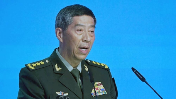 Li Shangfu was appointed defense minister in March, but has not been seen in public since late August, fueling intense speculation about his fate. — courtesy AFP/Getty Images/File