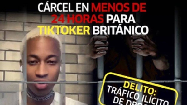 Peru's Supreme Court said in a social media post that Modou Adams was jailed for trying to smuggle cocaine out of the country