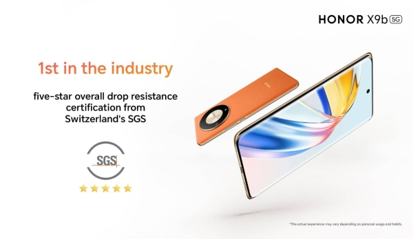 HONOR pushes the boundaries of display durability & brilliance with HONOR Ultra-bounce anti-drop display