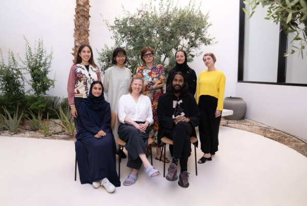 The 2024 Diriyah Contemporary Art Biennale curatorial team. Top (L-R): Ana Salazar, Dian Arumningtyas, Ute Meta Bauer, Wejdan Reda, Anca Rujoiu Bottom (L-R): Alanood A Alsudairi, Rose Lejeune, Rahul Gudipudi. — courtesy of Diriyah Biennale Foundation.

Photo courtesy of the Diriyah Biennale Foundation.