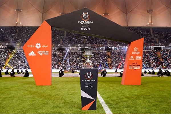 Last season Spanish Super Cup in Riyadh. 