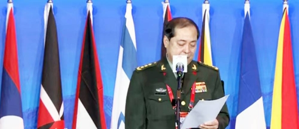 The inauguration of Xiangshan Forum was done in Beijing on Monday. Representatives of 90 countries are taking part in this week’s Xiangshan Forum, a gathering of military and diplomatic officials billed as its answer to the annual Shangri-La Dialogue in Singapore. —courtesy CCTV screengrab