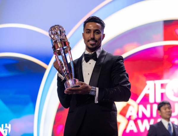Saudi Arabian football sensation Salem Al Dawsari clinched the prestigious AFC Player of the Year title at the AFC Annual Awards Doha 2022. 