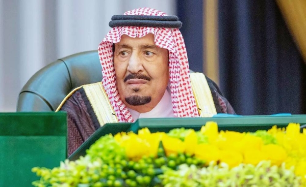 Custodian of the Two Holy Mosques King Salman Chairs the Cabinet session Tuesday in Riyadh.