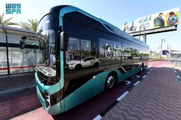 TGA launches electric bus service in Dammam and Qatif