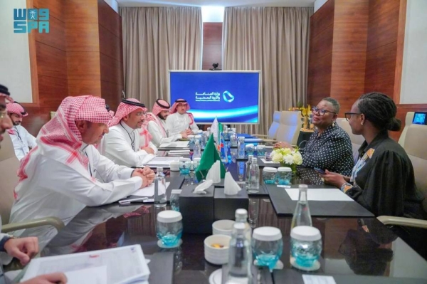 Minister of Industry and Mineral Resources Bandar Al Khorayef discussed ways of enhancing cooperation in the industry and mining sectors between Saudi Arabia and the African countries participating in the Saudi-African Summit.