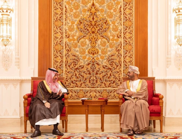 Saudi Arabia’s Foreign Minister Prince Faisal Bin Farhan arrived in Muscat to co-chair the first meeting of the Saudi-Omani Coordination Council with his Omani counterpart Sayyid Badr Albusaidi.