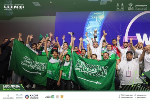 Saudi boy and girl students achieved advanced positions by bagging three prizes in competitions in the fields of “Robot Programming Tasks, Future Engineers, and Future Innovators in the three-day tournament held under the theme “Connecting the World.”