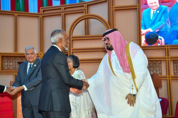 Saudi Arabia's Economy and Planning Minister Faisal Al-Ibrahim participated in the inauguration ceremony of Maldives's President Mohamed Moiz.