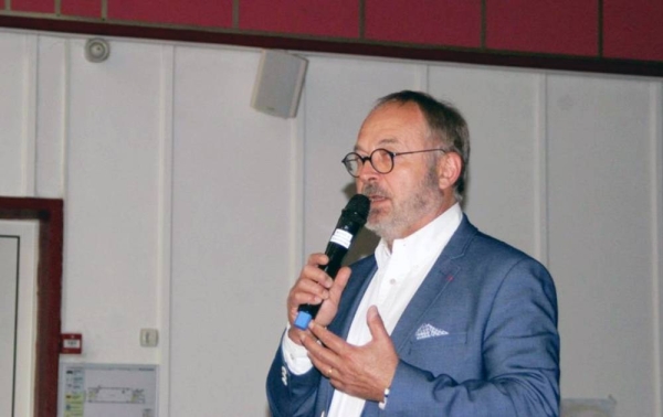 Senator Joel Guerriau seen in this file photo in Paris, France.