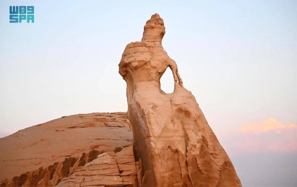 Unveiling the enchanting beauty of 'The Bride Rock' in AlUla!