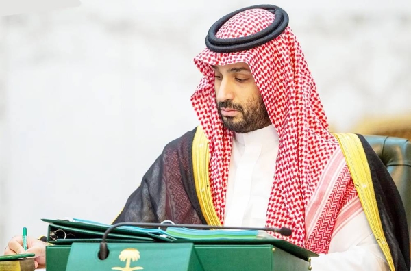 Custodian of the Two Holy Mosques King Salman chairs the Cabinet session in Riyadh on Tuesday.