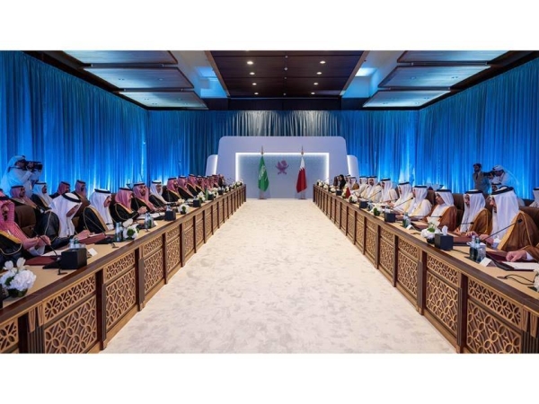 In a joint statement issued at the end of the visit of the Crown Prince, Saudi Arabia and Qatar reiterated their resolve to further strengthen bilateral cooperation in all vital fields.