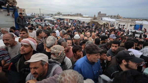 Although the UN is distributing some supplies, civilians say there is a lack of basic necessities in Al-Mawasi
