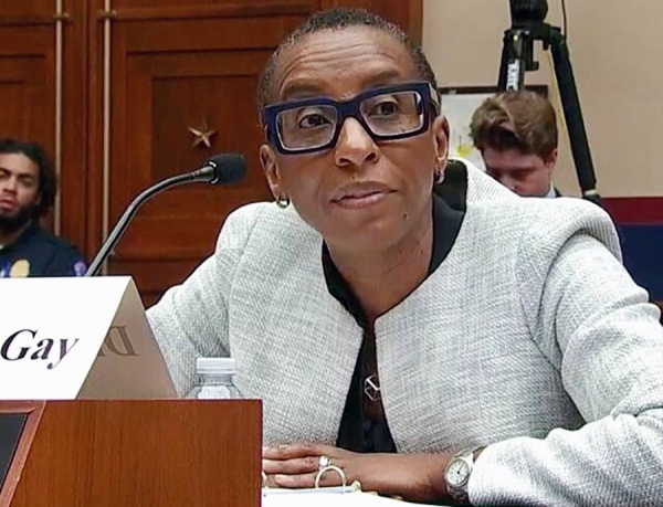 “I am sorry,” Harvard University president Claudine Gay said to The Harvard Crimson on Thursday. “Words matter.”