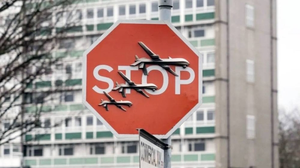 Banksy artwork. — courtesy PA Media