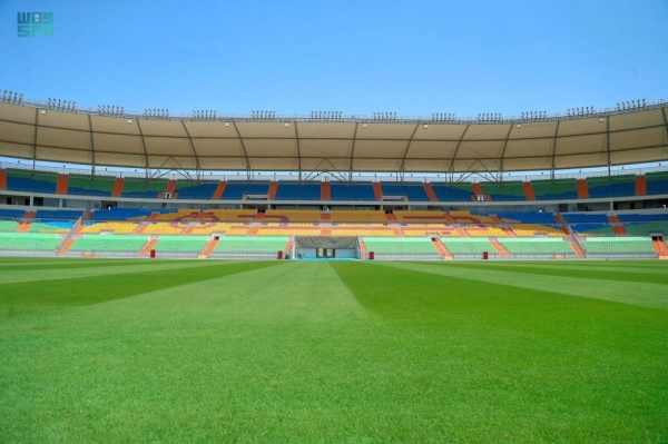 Prince Abdullah Al-Faisal Stadium in Jeddah.