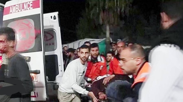 A strike killed at least 70 people in the Al-Maghazi refugee camp at the weekend, Hamas said.