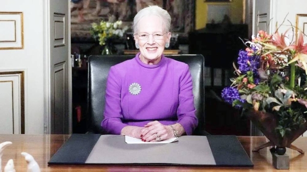 Queen Margrethe II announced her abdication during her annual New Year's speech. — courtesy Keld Navntoft