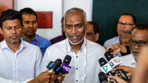 Maldives' President Mohamed Muizzu has suspended three of his ministers