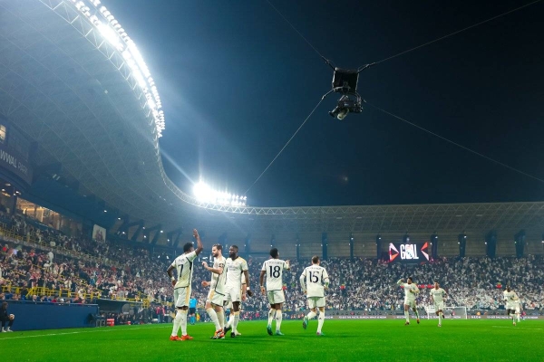 Real Madrid was crowned champion of the Spanish Football Super Cup for the 13th time in its history, after sweeping its traditional rival Barcelona 4-1 at the Al Awwal Park Stadium in Riyadh.