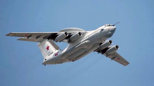 An A-50 aircraft during a military parade (file photo)