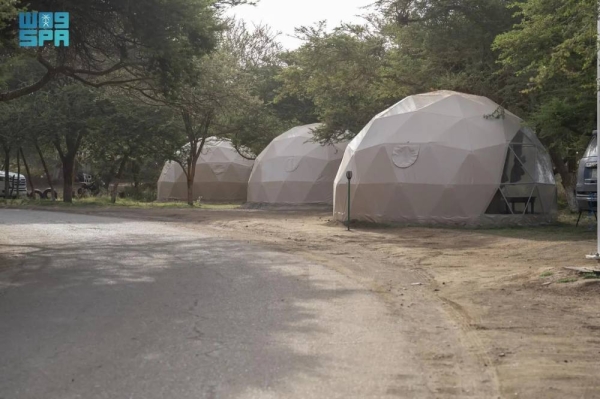 Sites available for camping at the new electronic platform include 51 different sites in eight regions across the Kingdom, with a total capacity exceeding 13,650 camps