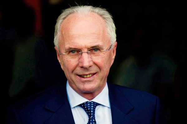 Sweden's Sven-Goran Eriksson announced his terminal cancer diagnosis last Thursday.