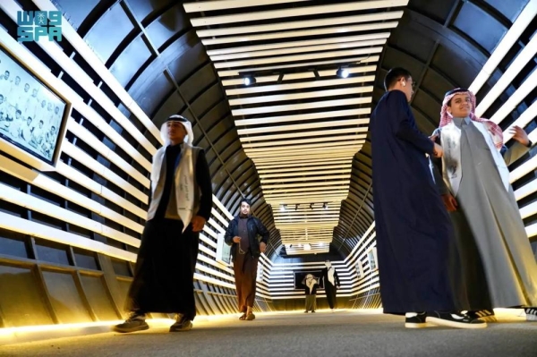 At the 9th Falcon Festival in Tarif, Northern Border Region, visitors relive the dawn of Saudi's oil industry and the settlement of nomads.