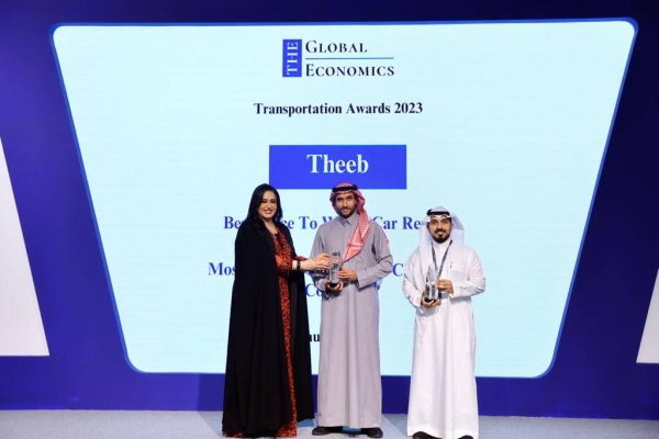 Theeb Rent a Car wins two Global Economics awards for best rental environment, social responsibility