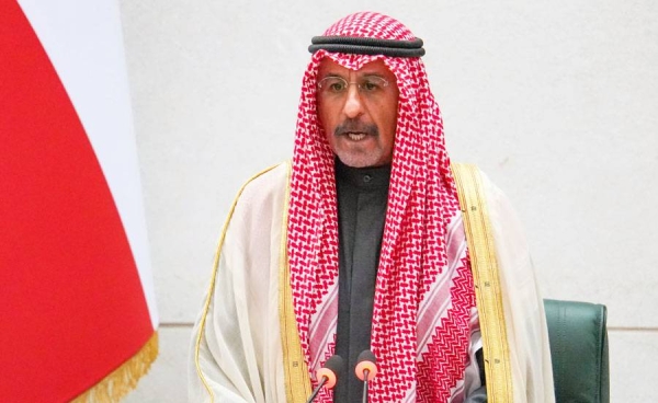 Kuwaiti Prime Minister Sheikh Dr. Mohammad Sabah Al-Salem Al-Sabah, during the extraordinary parliamentary session on Monday, took oath as the Deputy of Emir of Kuwait Sheikh Mishal Al-Ahmad Al-Jaber Al-Sabah.