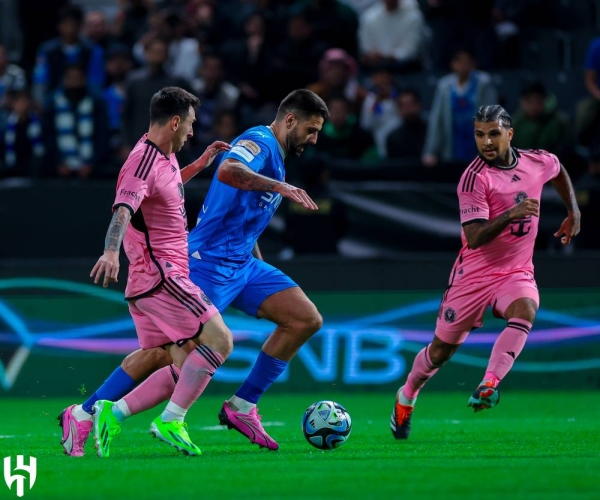 The Saudi league leaders took an early lead with a splendid low shot by Alexander Mitrovic into the far corner in the 10th minute.