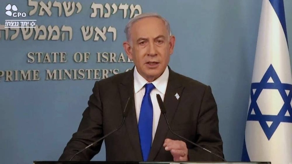 Benjamin Netanyahu has vowed to continue the war with Hamas in Gaza. — courtesy Israeli government