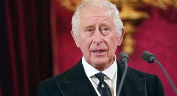 File photo of Britain's King Charles III, Buckingham Palace