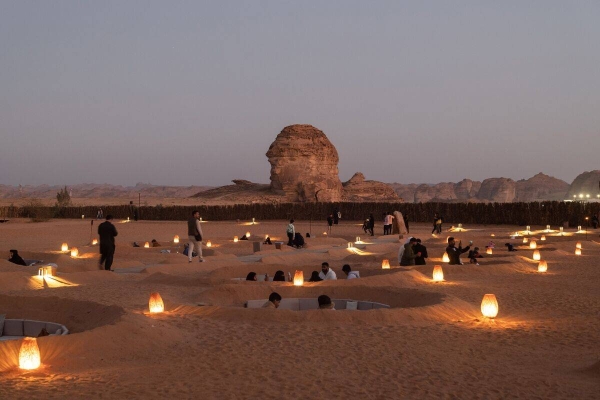 Saudi Arabia recorded an increase of 56 percent in the number of incoming tourists in 2023 compared to 2019
