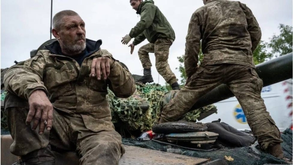 Ukrainian soldiers are exhausted after two years of fighting