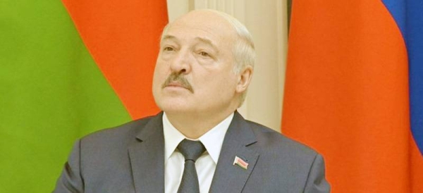 Belarus President Alexander Lukashenko speaks in this file photo.