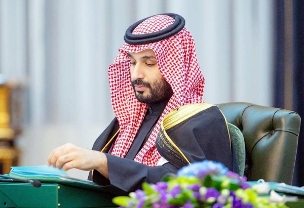 Custodian of the Two Holy Mosques King Salman chairs the Cabinet session in Riyadh on Tuesday.