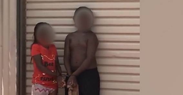 Children seen allegedly restrained by cable ties in Australia